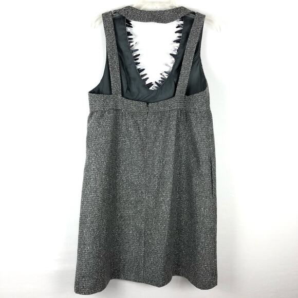 Anna Sui Target NWT Metallic Boulcé Shift Mini Size S Gray Knit Sleeveless - Picture 6 of 9